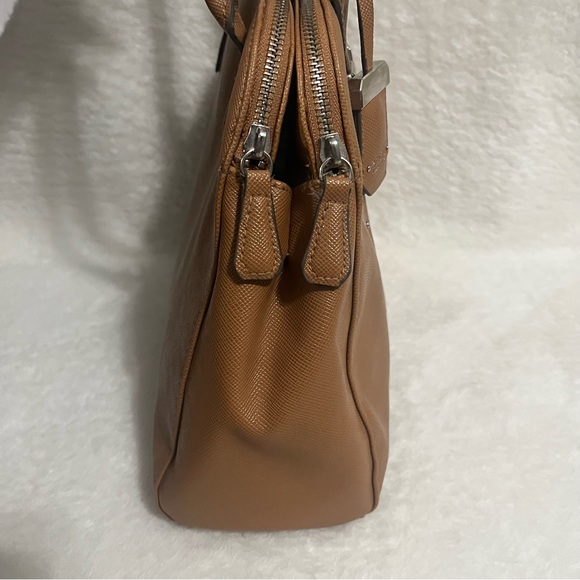 Kenneth Cole Reaction Melanie double handle purse brown - Picture 6 of 14